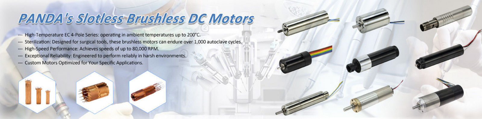 Sluitingsloze borstelloze motor