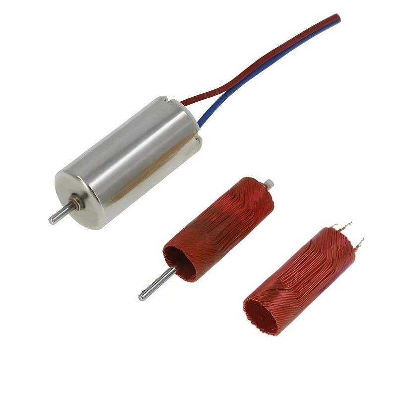 DC High Speed Brushed Motor 8mm 0.3mNm 8620rpm 2.4V Stabiele werking