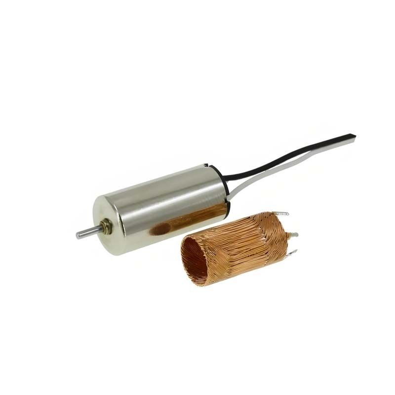 8 mm gepoetste Coreless DC motor Carbon 0.3mNm 8620rpm 2.4V vermoeidheidsbestendige