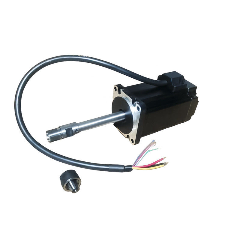 60mm Aangepaste Borstelloze Motor 250W NEMA 24 BLDC Motor 48V 11000rpm 0.22N.m voor CNC Machine Graveermachine